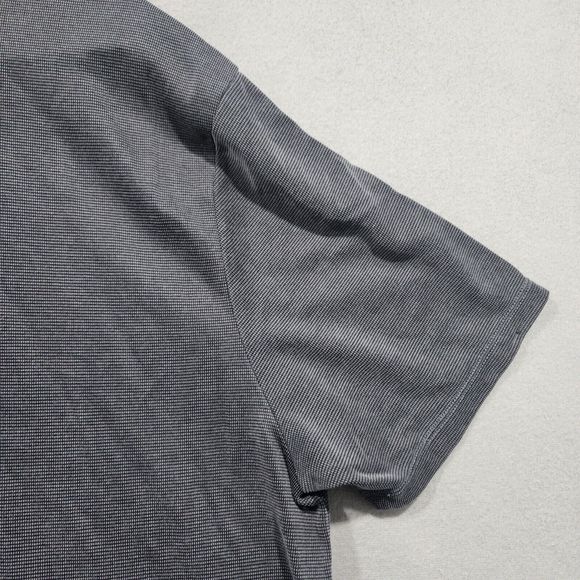Tommy Bahama Shirt Polo Mens 2XL Gray Solid Short Sleeve 70% Tencel 25% Poly - Picture 13 of 16